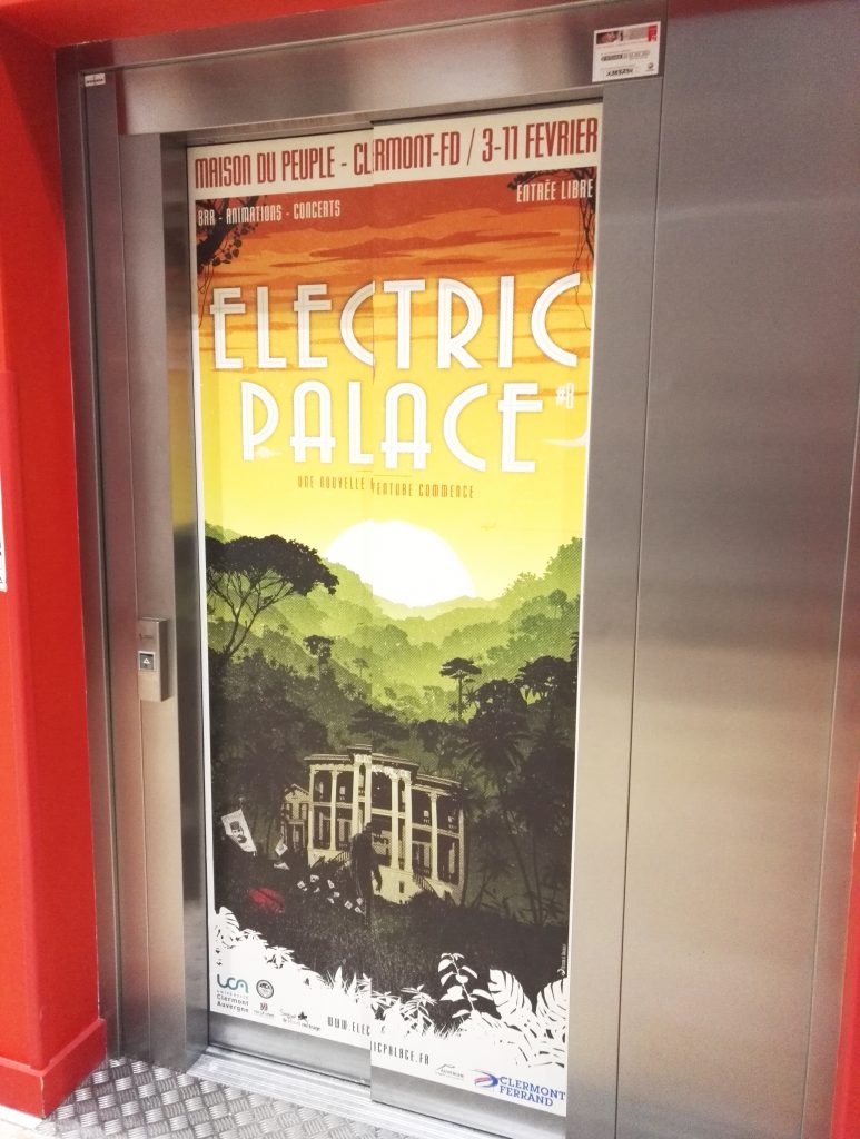 Ascenseur université Clermont Electric Palace